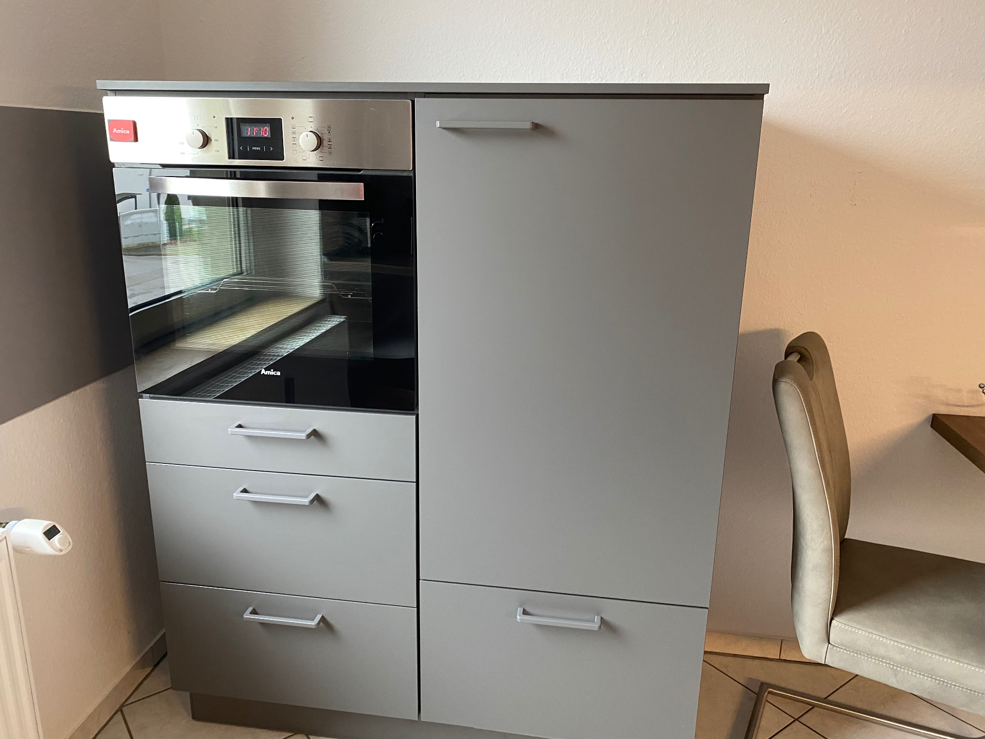 Einbaubackofen mit Ceranfeld